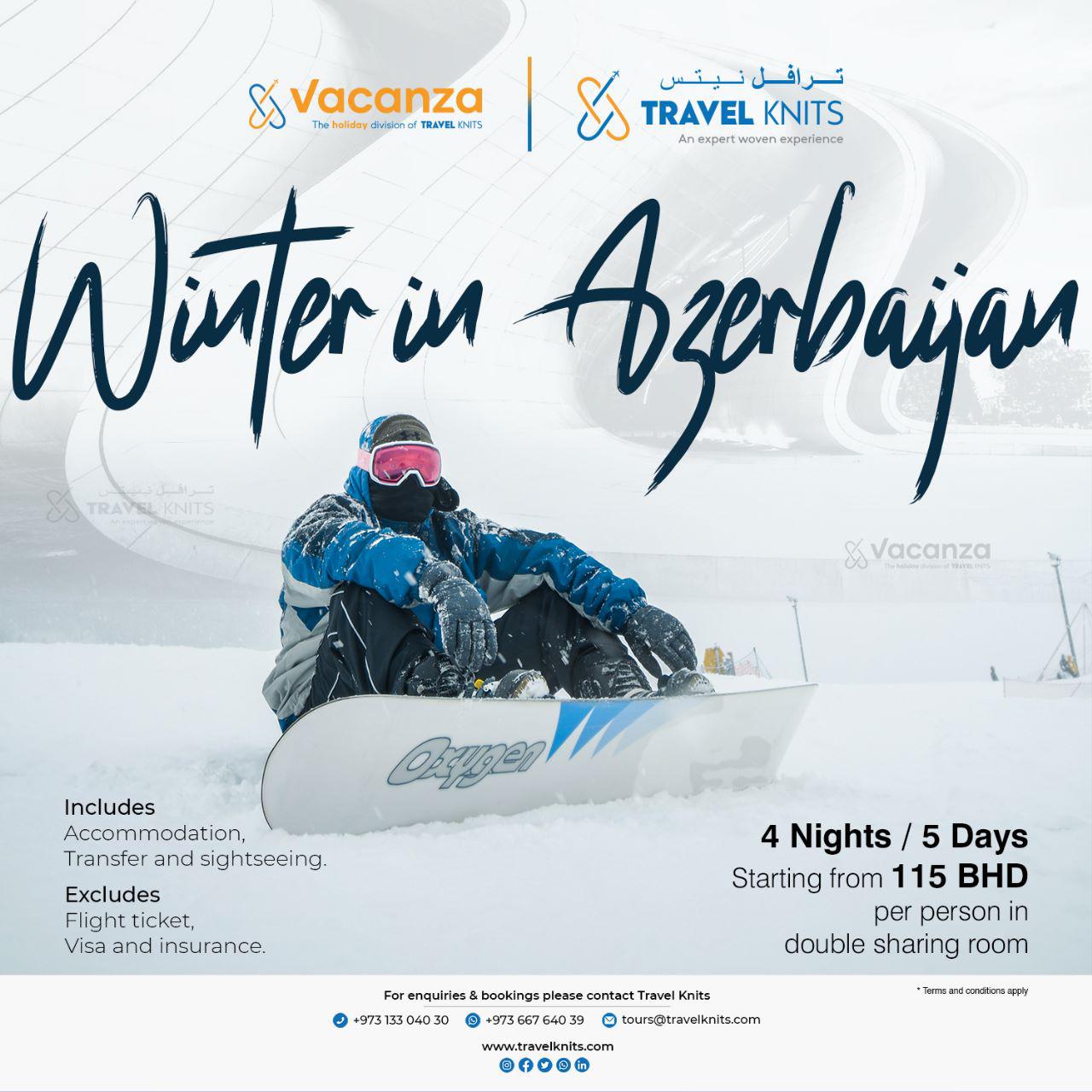 Winter in Azerbaijan|AzerbaijanTour Packages - Book honeymoon ,family,adventure tour packages to Azerbaijan|Travel Knits												