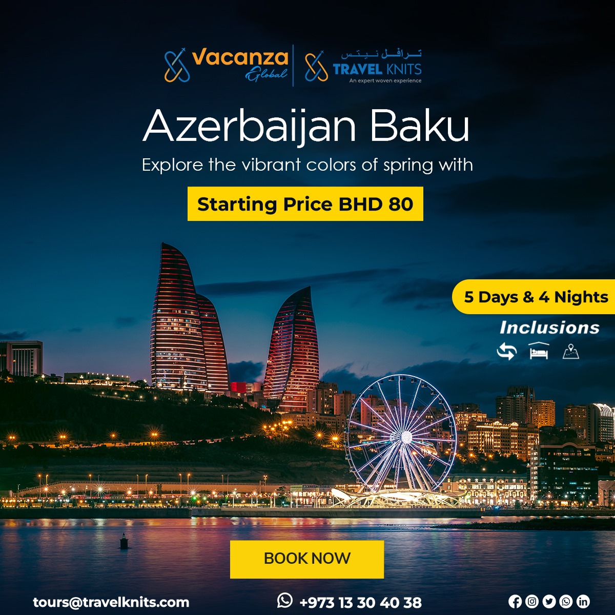 AZERBAIJAN  TRIP|Best Budget international honeymoon tour packages|Book Honeymoon Holiday Tour Packages												