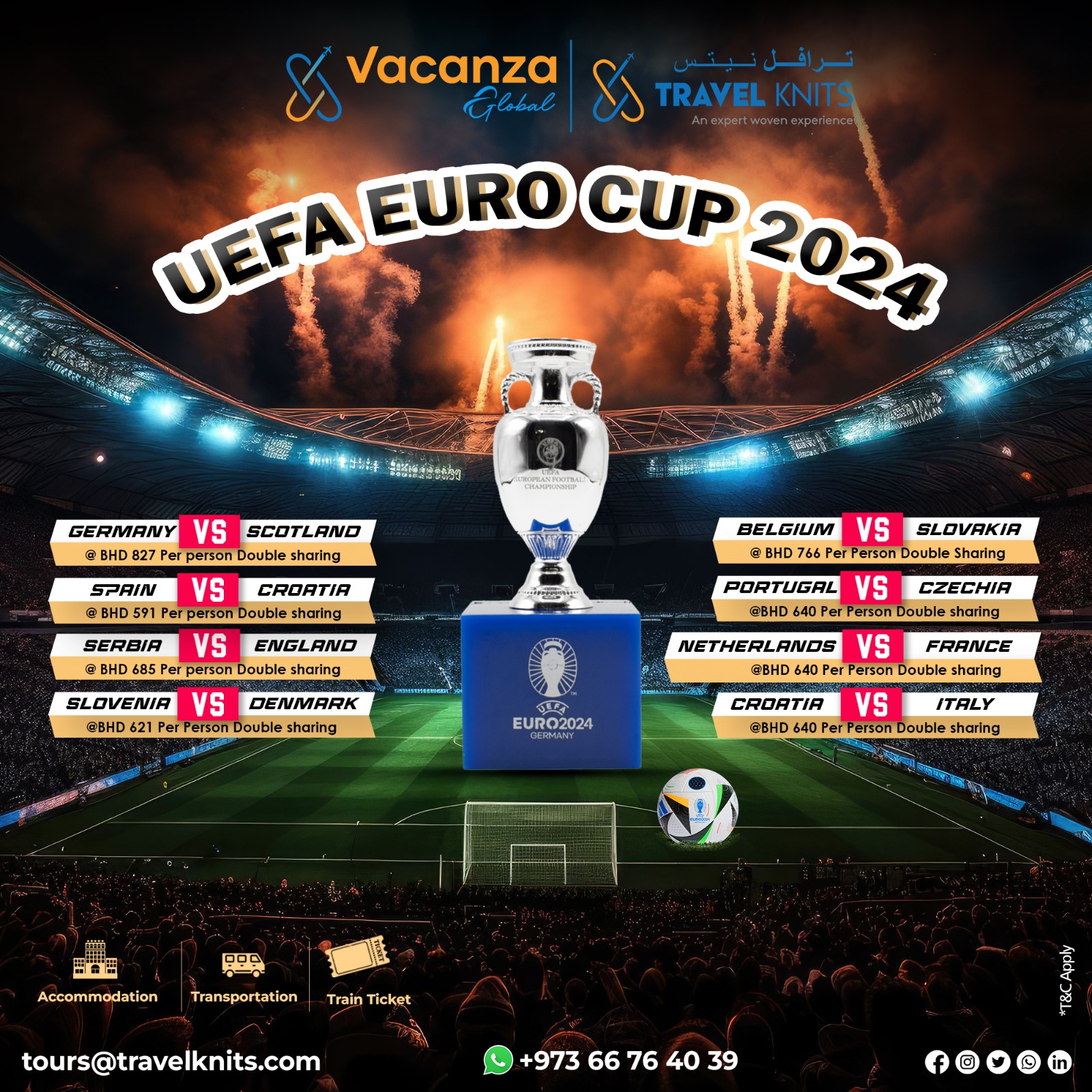 Uefa euro cup Tour Packages - Book honeymoon ,family,adventure tour packages to Uefa euro cup |Travel Knits