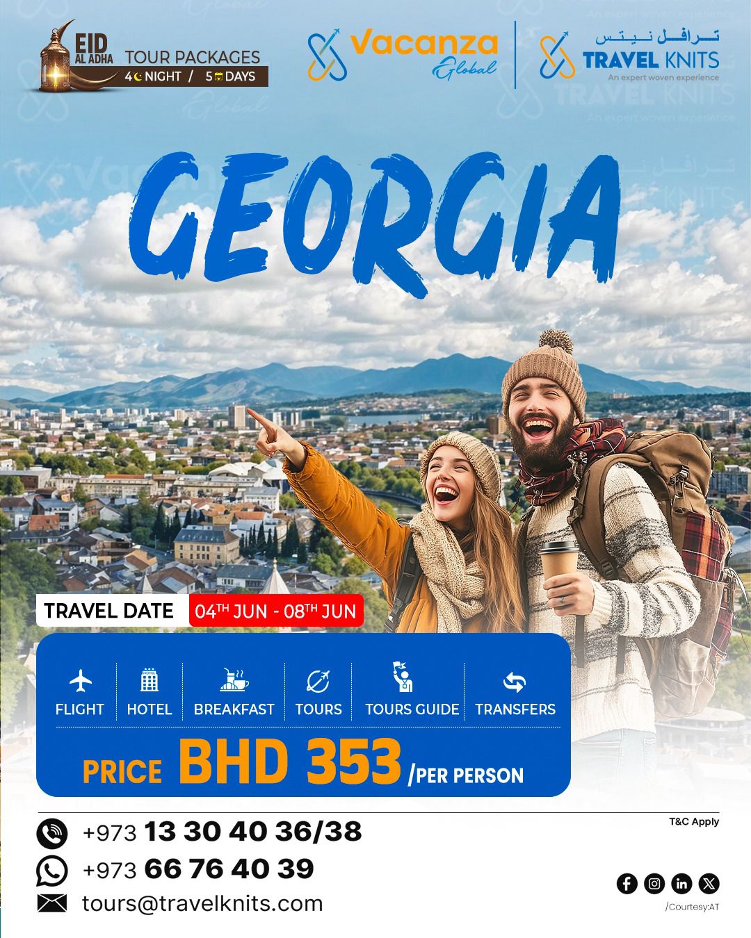 Eid Package|GeorgiaTour Packages - Book honeymoon ,family,adventure tour packages to Georgia|Travel Knits												