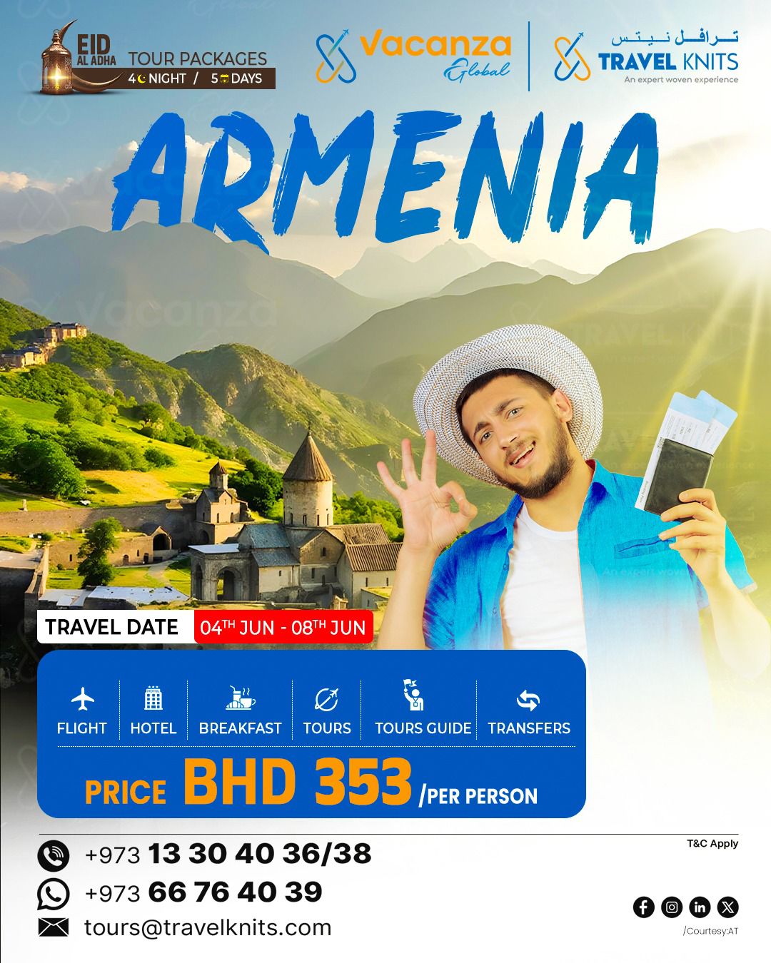 tour packages from bahrain
